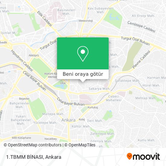 1.TBMM BİNASI harita