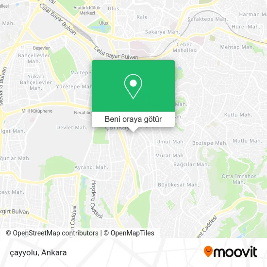 çayyolu harita