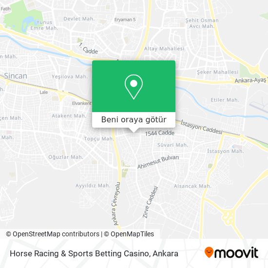 Horse Racing & Sports Betting Casino harita