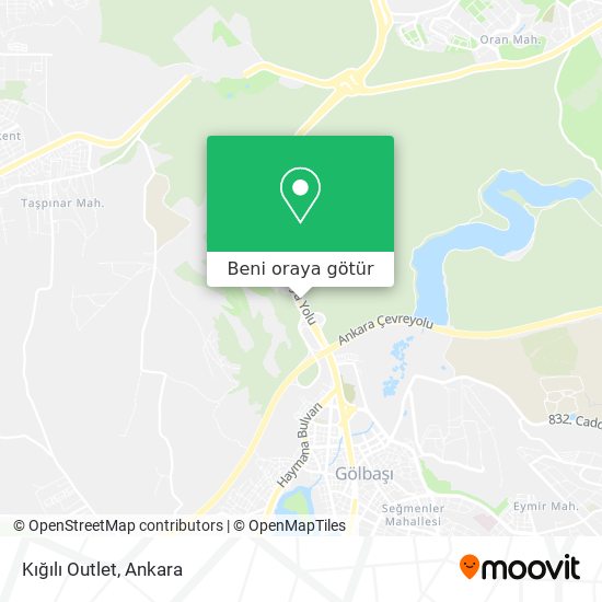 Kığılı Outlet harita