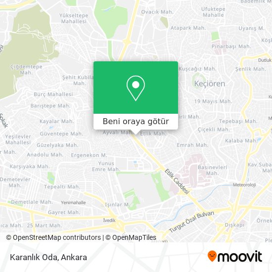Karanlık Oda harita