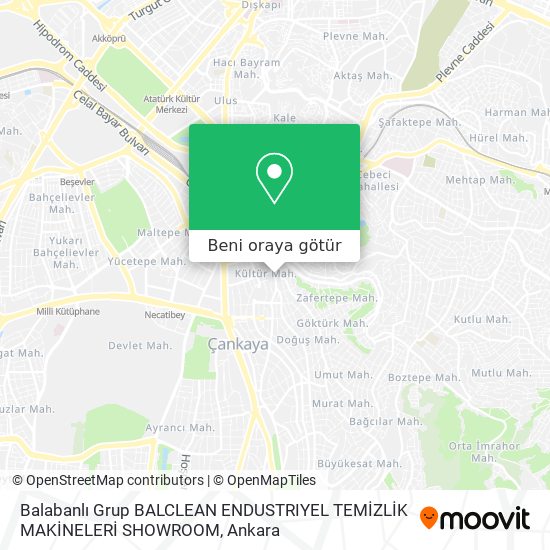 Balabanlı Grup BALCLEAN ENDUSTRIYEL TEMİZLİK MAKİNELERİ SHOWROOM harita