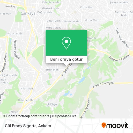 Gül Ersoy Sigorta harita