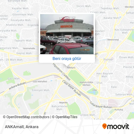 ANKAmall harita