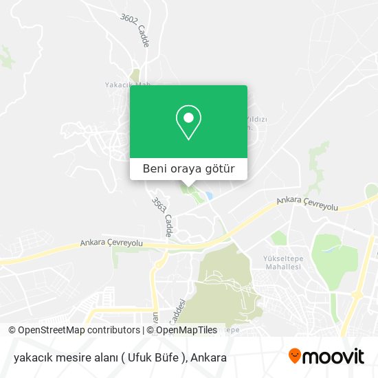 yakacık mesire alanı ( Ufuk Büfe ) harita