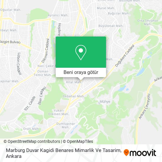 Marburg Duvar Kagidi Benares Mimarlik Ve Tasarim harita