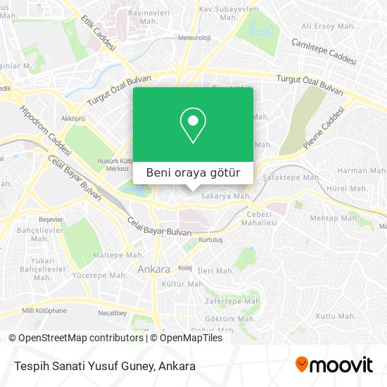 Tespih Sanati Yusuf Guney harita