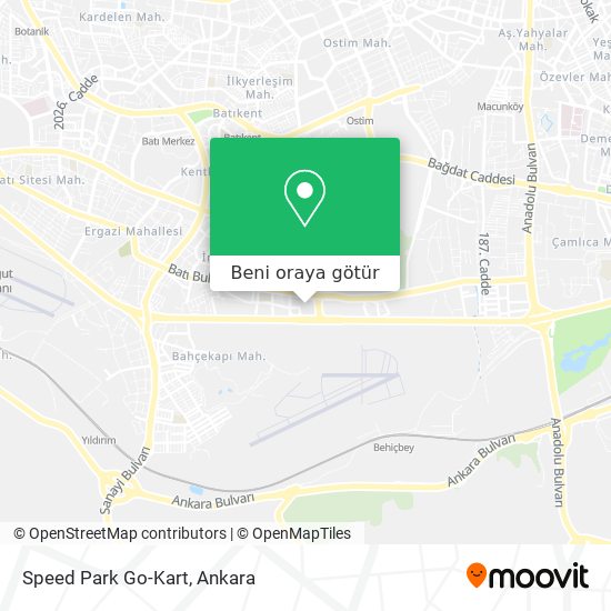 Speed Park Go-Kart harita