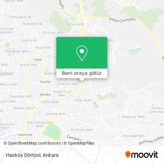Hasköy Dörtyol harita