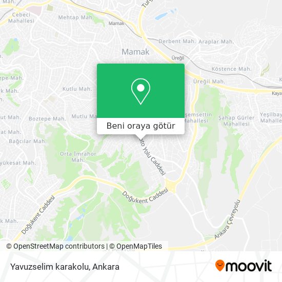 Yavuzselim karakolu harita