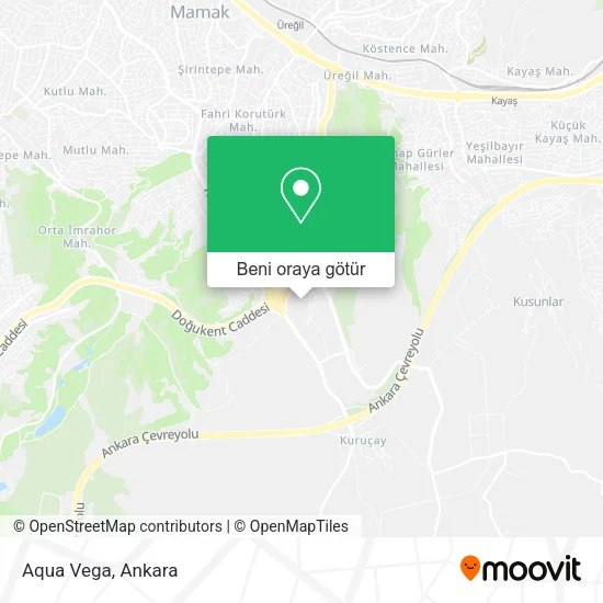 Aqua Vega harita