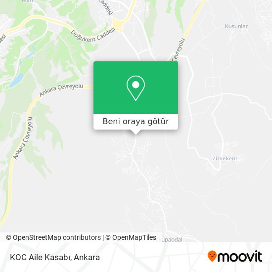 KOC Aile Kasabı harita