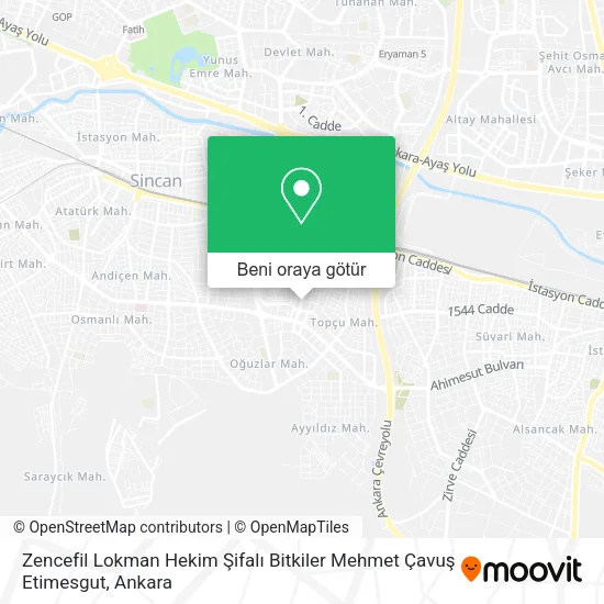 Zencefil Lokman Hekim Şifalı Bitkiler Mehmet  Çavuş Etimesgut harita