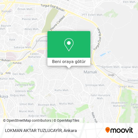 LOKMAN AKTAR TUZLUCAYİR harita
