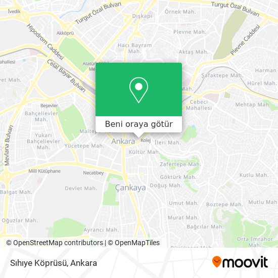 Sıhıye Köprüsü harita