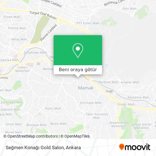 Seğmen Konağı Gold Salon harita