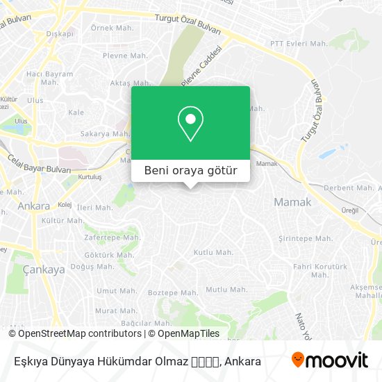 Eşkıya Dünyaya Hükümdar Olmaz 🎬🎥🔫💣 harita