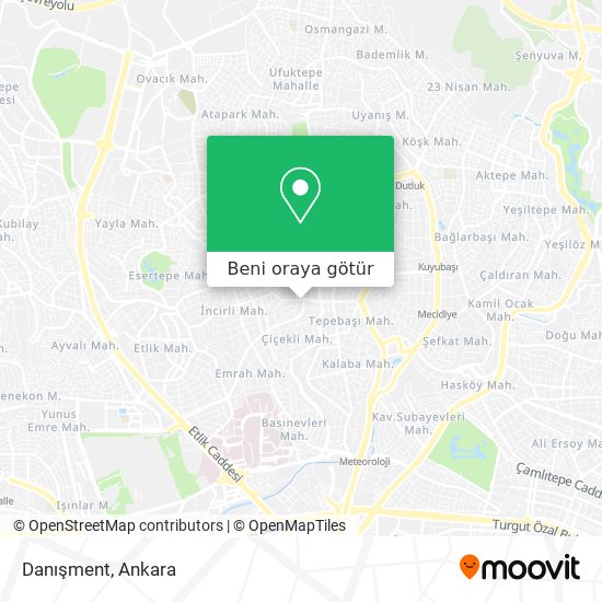 Danışment harita