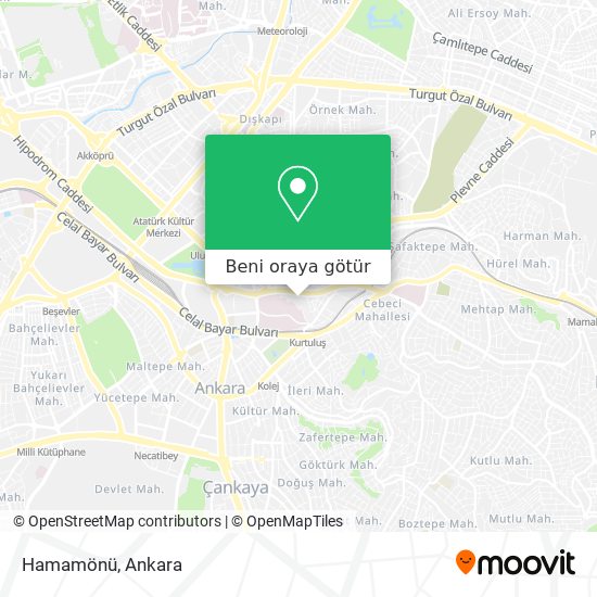 Hamamönü harita