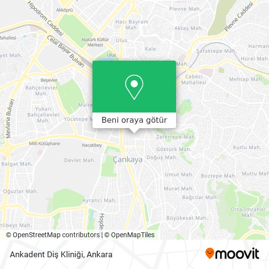 Ankadent Diş Kliniği harita