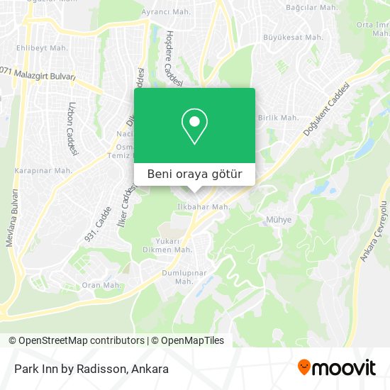 Park Inn by Radisson harita