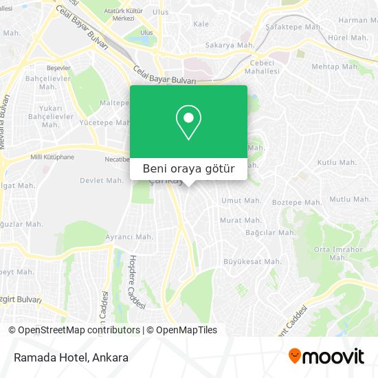 Ramada Hotel harita