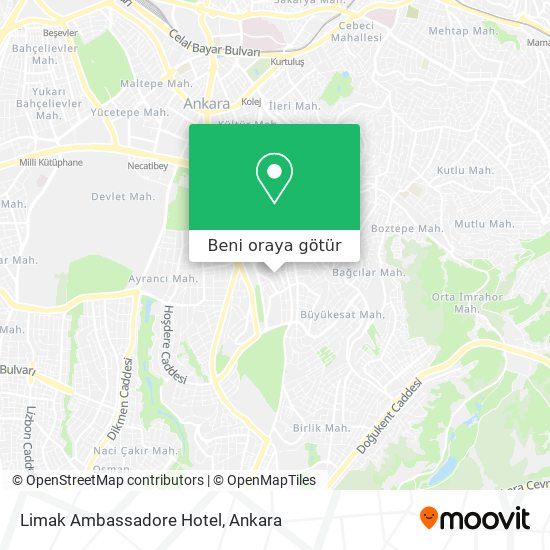 Limak Ambassadore Hotel harita