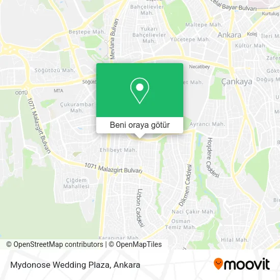 Mydonose Wedding Plaza harita