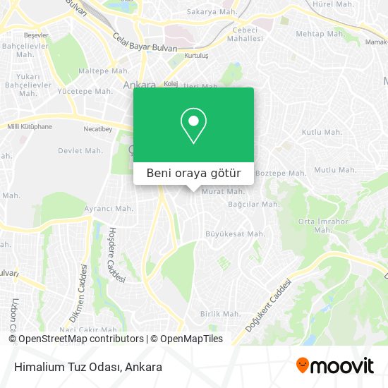 Himalium Tuz Odası harita