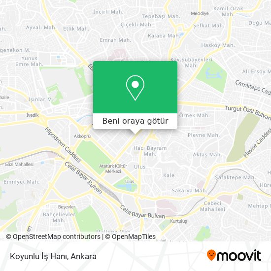 Koyunlu İş Hanı harita
