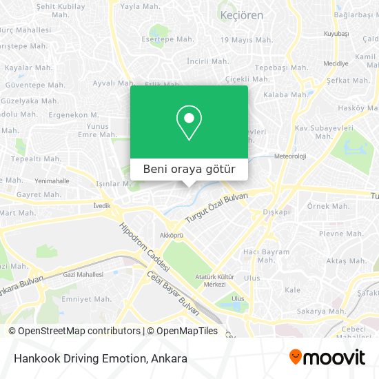 Hankook Driving Emotion harita