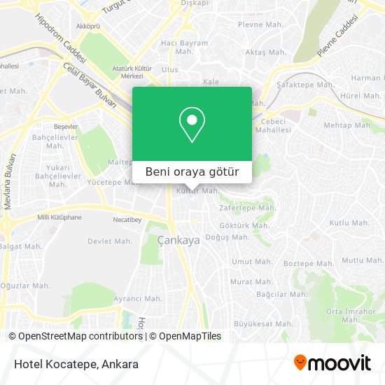 Hotel Kocatepe harita