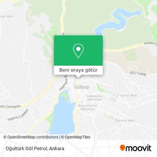 Oğultürk Göl Petrol harita