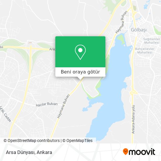Arsa Dünyası harita