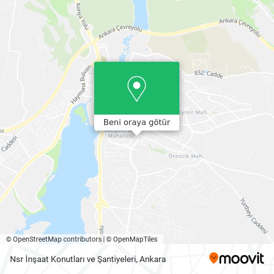 Nsr İnşaat Konutları ve Şantiyeleri harita