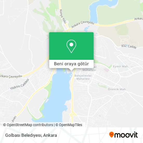 Golbası Beledıyesı harita