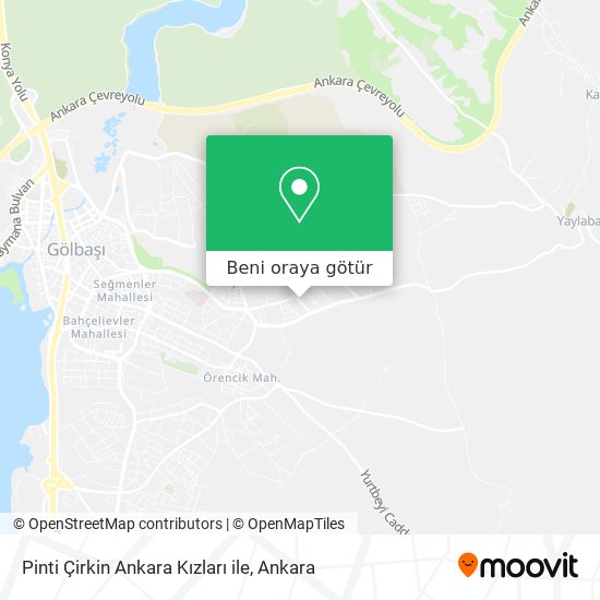 Pinti Çirkin Ankara Kızları ile harita
