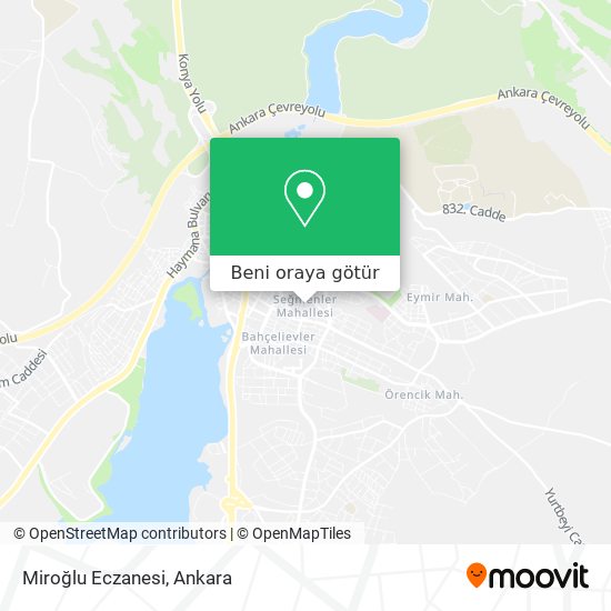 Miroğlu Eczanesi harita