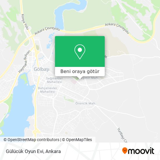 Gülücük Oyun Evi harita