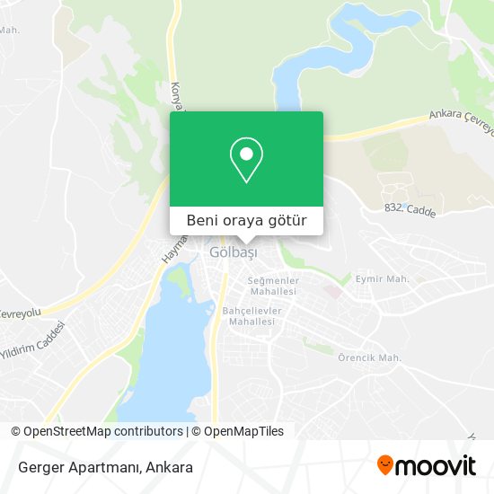 Gerger Apartmanı harita