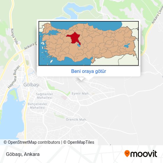 Göbaşı harita