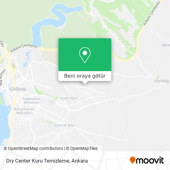 Dry Center Kuru Temizleme harita
