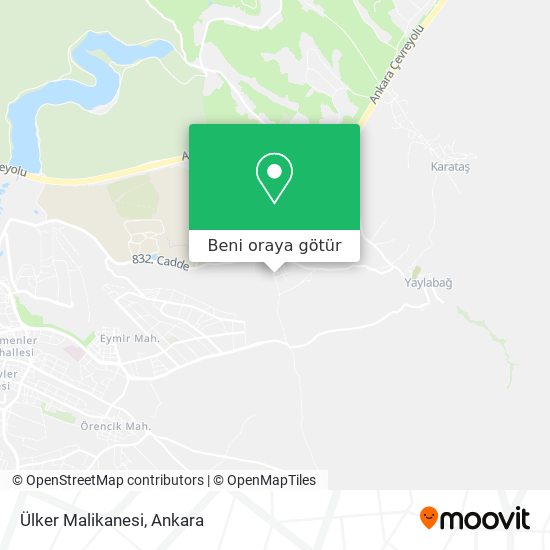 Ülker Malikanesi harita