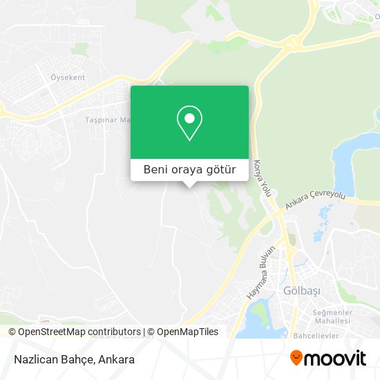 Nazlican Bahçe harita