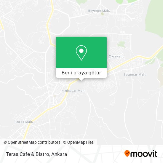 Teras Cafe & Bistro harita