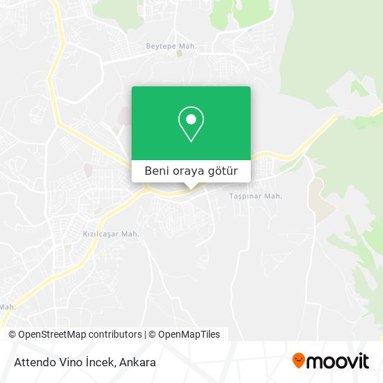 Attendo Vino İncek harita