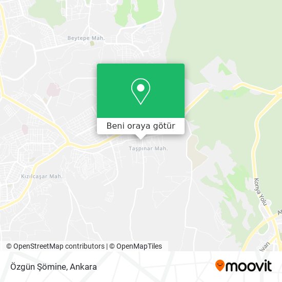 Özgün Şömine harita