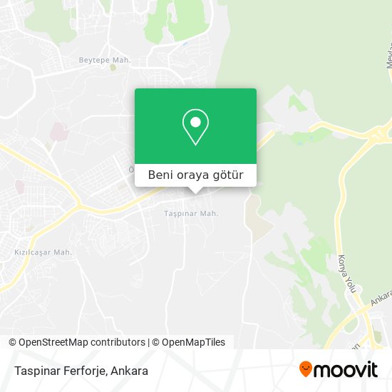 Taspinar Ferforje harita