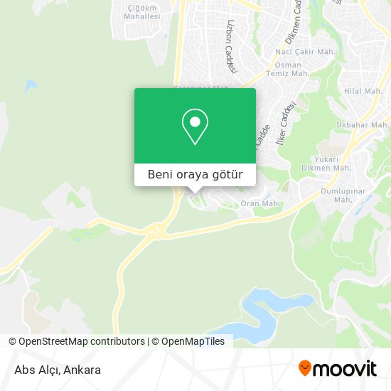 Abs Alçı harita