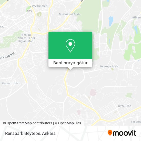 Renapark Beytepe harita